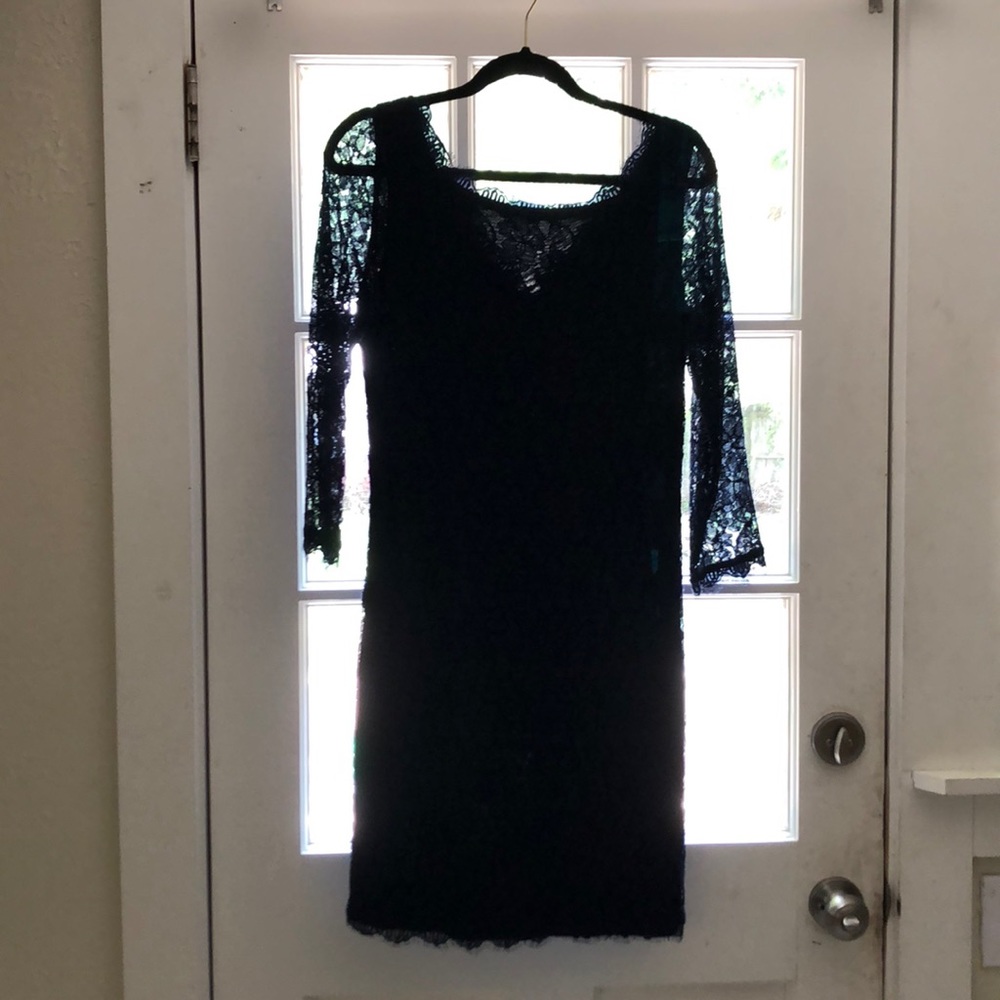 Lace Shift Dress